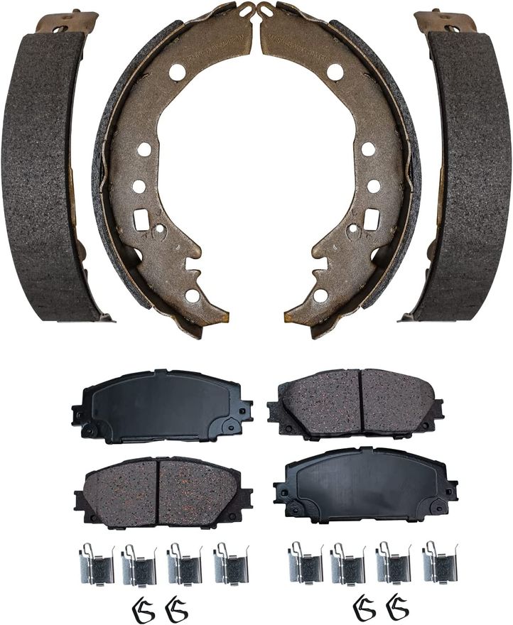 Main Image - Front Brake Pads Rear Shoes