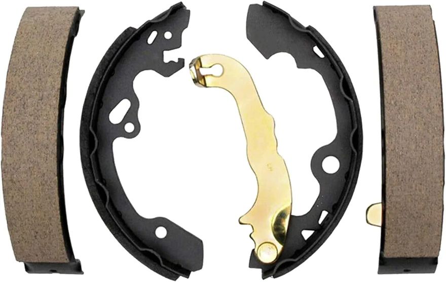 Rear Premium Ceramic Brake Shoes - SH-747 x2