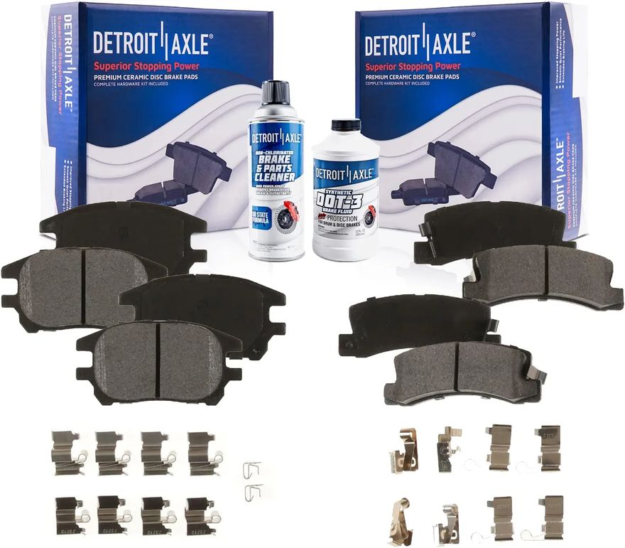 Main Image - Front & Rear Ceramic Brake Pads