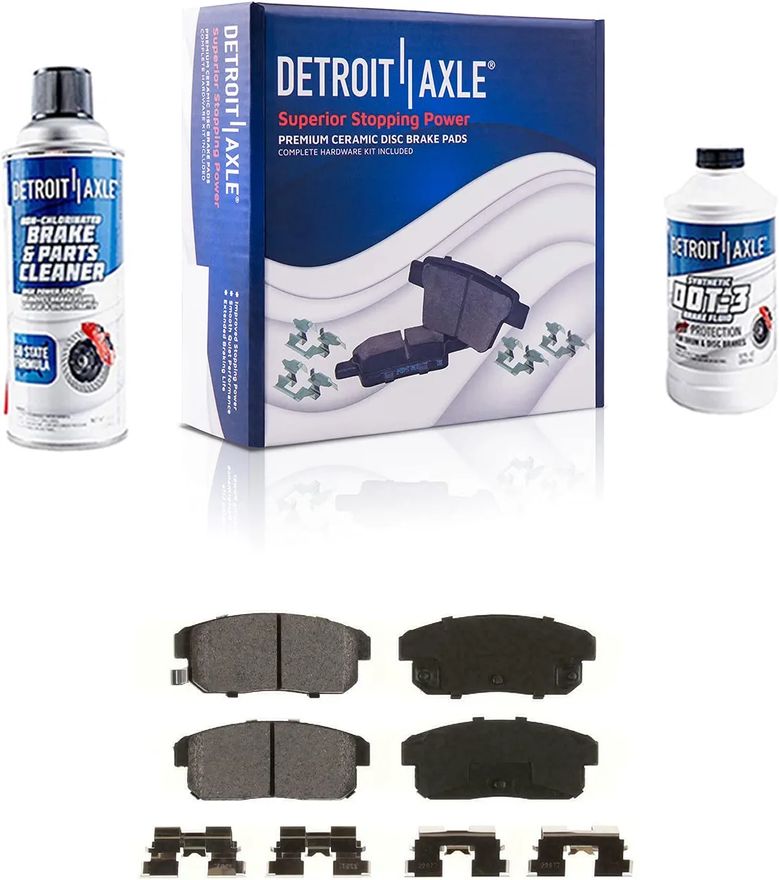 Rear Ceramic Brake Pads - P-900 x2