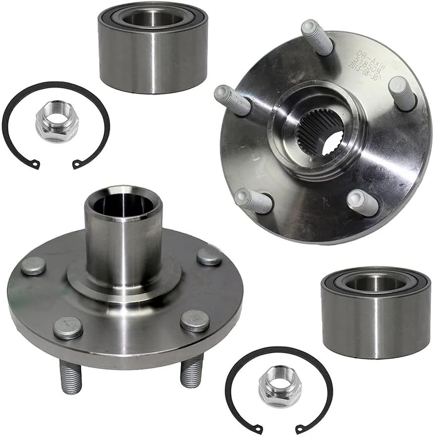 Front Wheel Hub and Bearing - 518509 x2