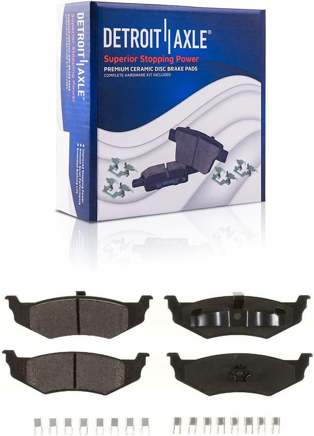 Rear Ceramic Brake Pad - P-658 x2