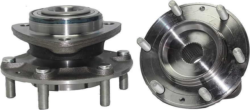 Front Wheel Hub and Bearings - 515090 x2