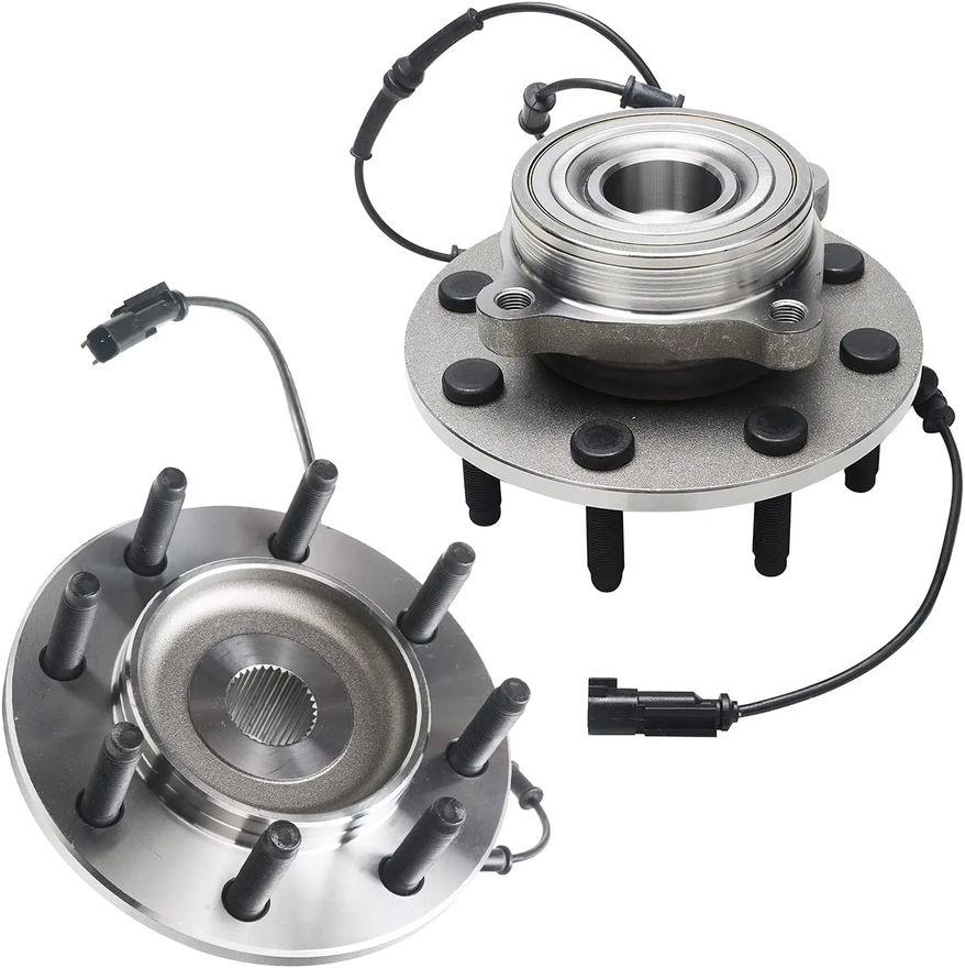 Front Wheel Hub and Bearings - 515101 x2