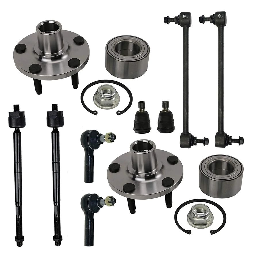 Main Image - Front Wheel Hubs Tie Rods Kit