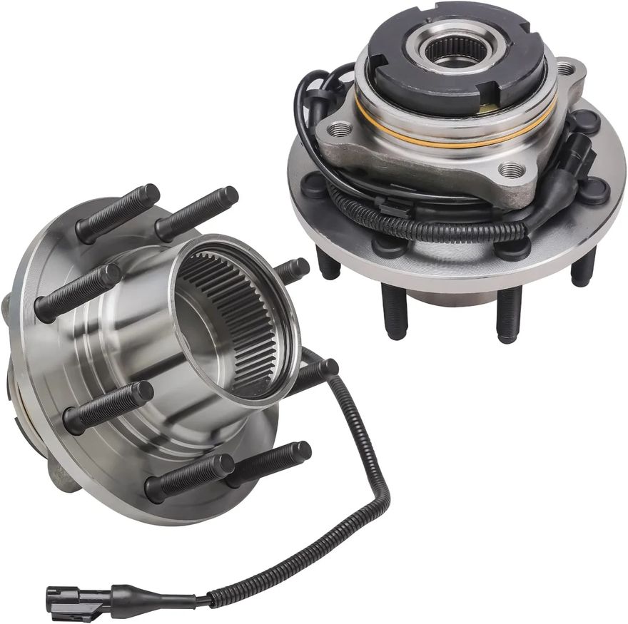 Front Wheel Hub and Bearings - 515056 x2