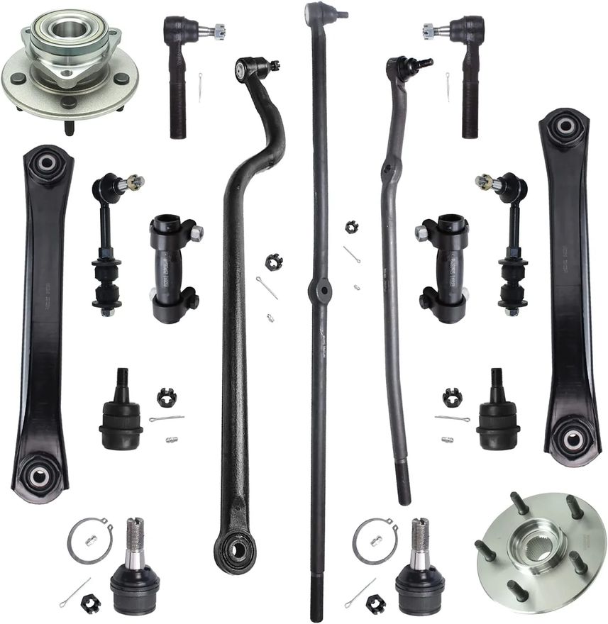 Main Image - Front Control Arms Hubs Tie Rods