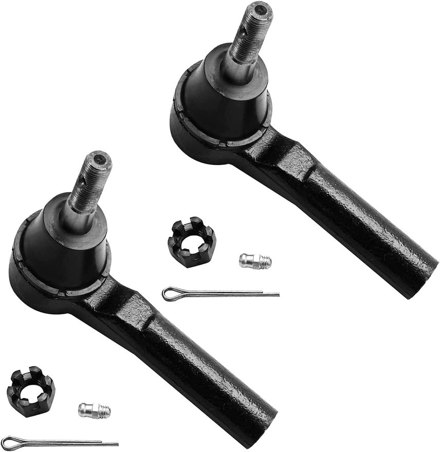 4pc Front Inner Outer Tie Rods Suspension Kit