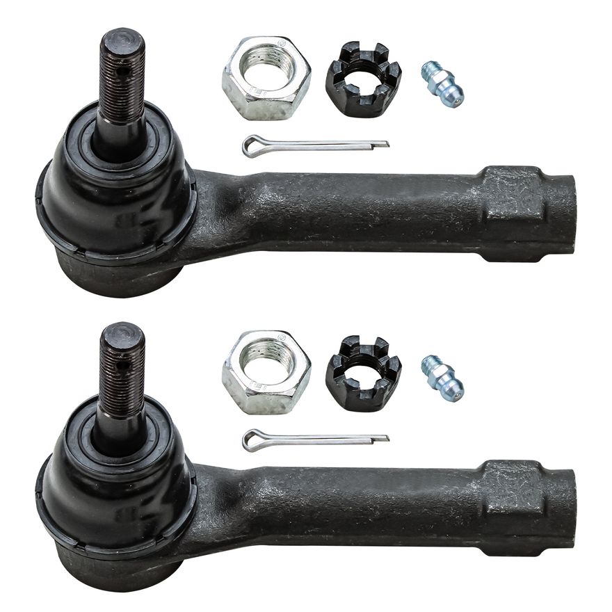 PartsW Front Tie Rod End Kit For Chevy Silverado 1500, GMC Sierra, Tahoe, Yukon, Escalade