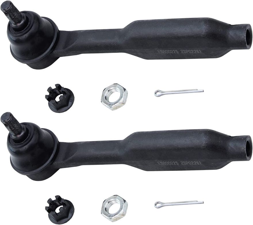 Front Outer Tie Rods - ES800225 x2