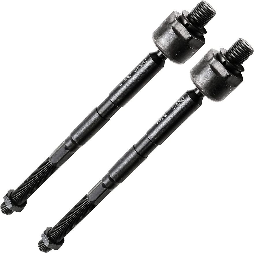 TRQ Inner Tie Rod Set For 2011-2017 Nissan Juke 2011-2012 LEAF