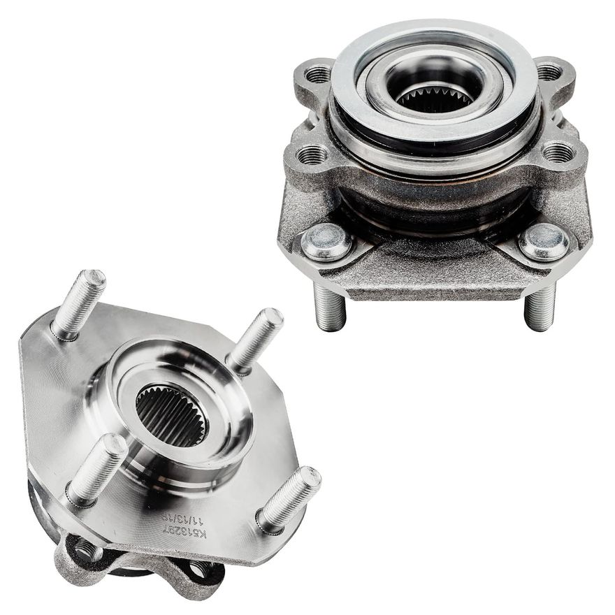 Front Wheel Hub and Bearing - 513297 x2