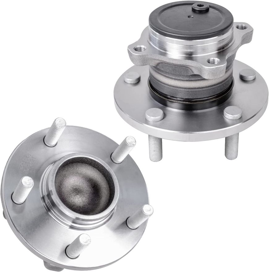 Rear Wheel Hub and Bearings - 512348 x2