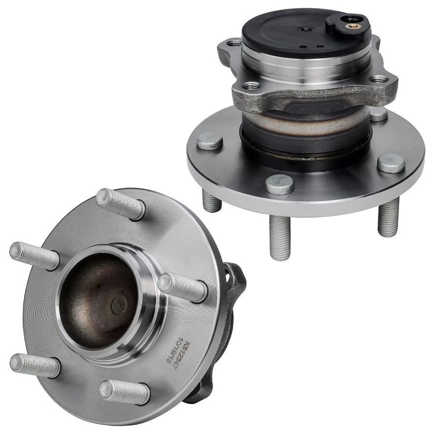 Rear Wheel Hub and Bearings - 512347 x2