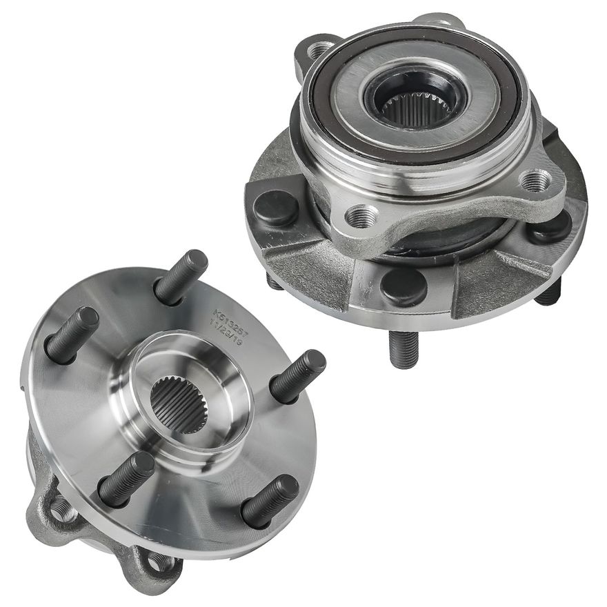 Front Wheel Hub and Bearing - 513257 x2
