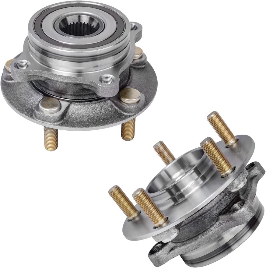 Front Wheel Hub and Bearings - 513300 x2