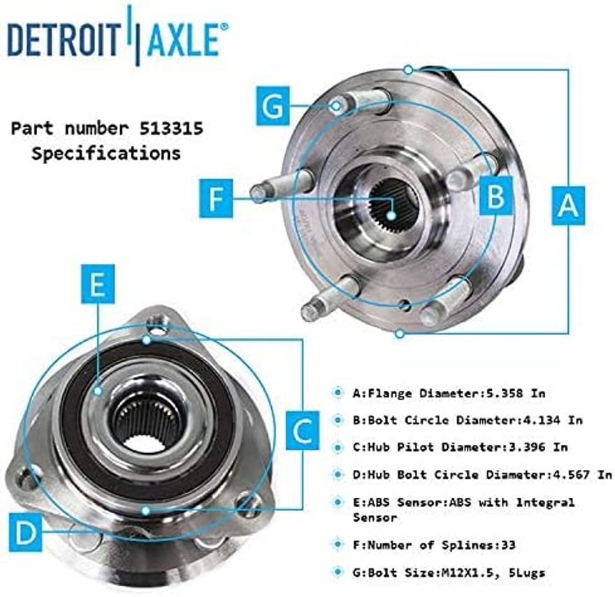 Front Hub Details