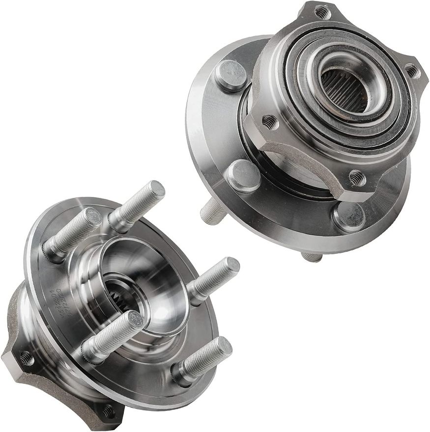 Rear Wheel Hub and Bearing - 512301 x2