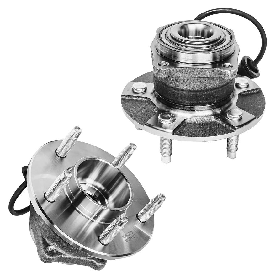 Rear Wheel Hub and Bearing - 512229 x2