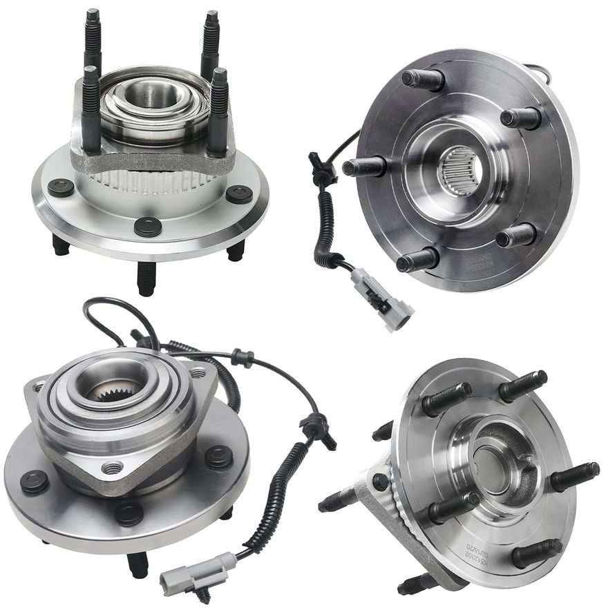 Main Image - Front Rear Wheel Bearing and Hub