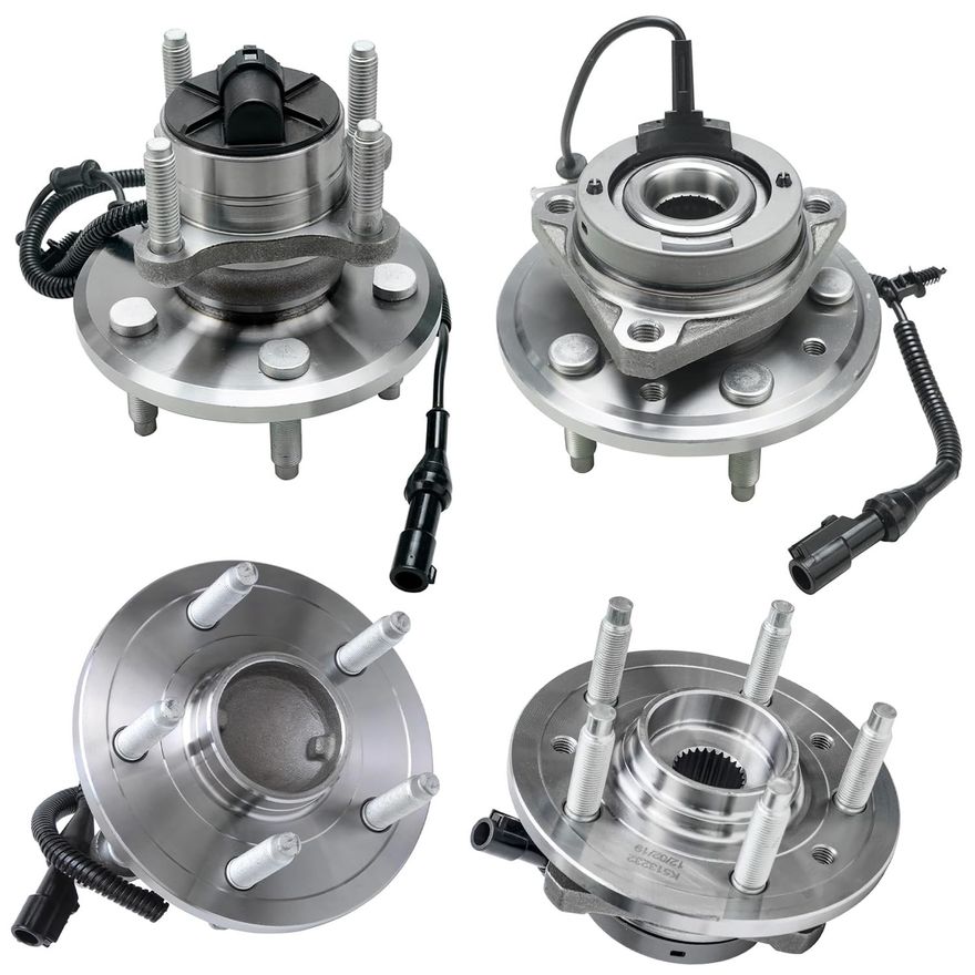 Main Image - Front Rear Wheel Hub & Bearings