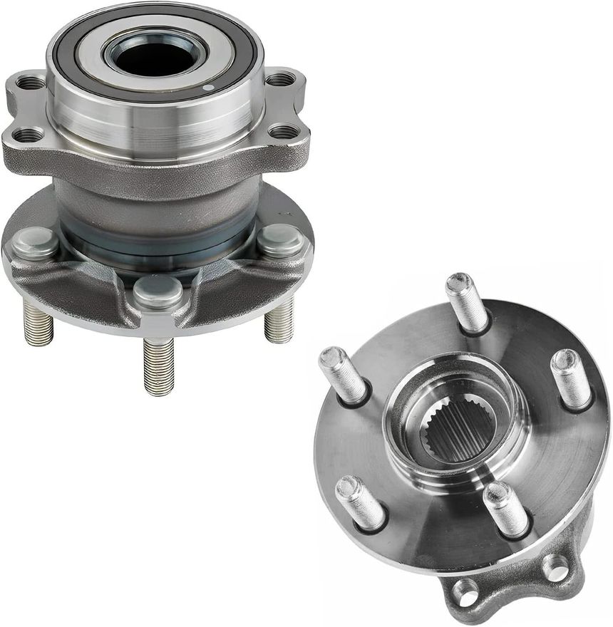 Rear Wheel Hub and Bearings - 512518 x2