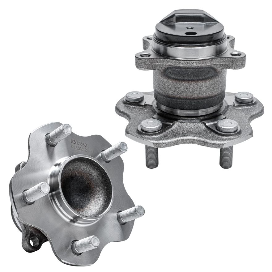 Rear Wheel Hub and Bearing - 512530 x2