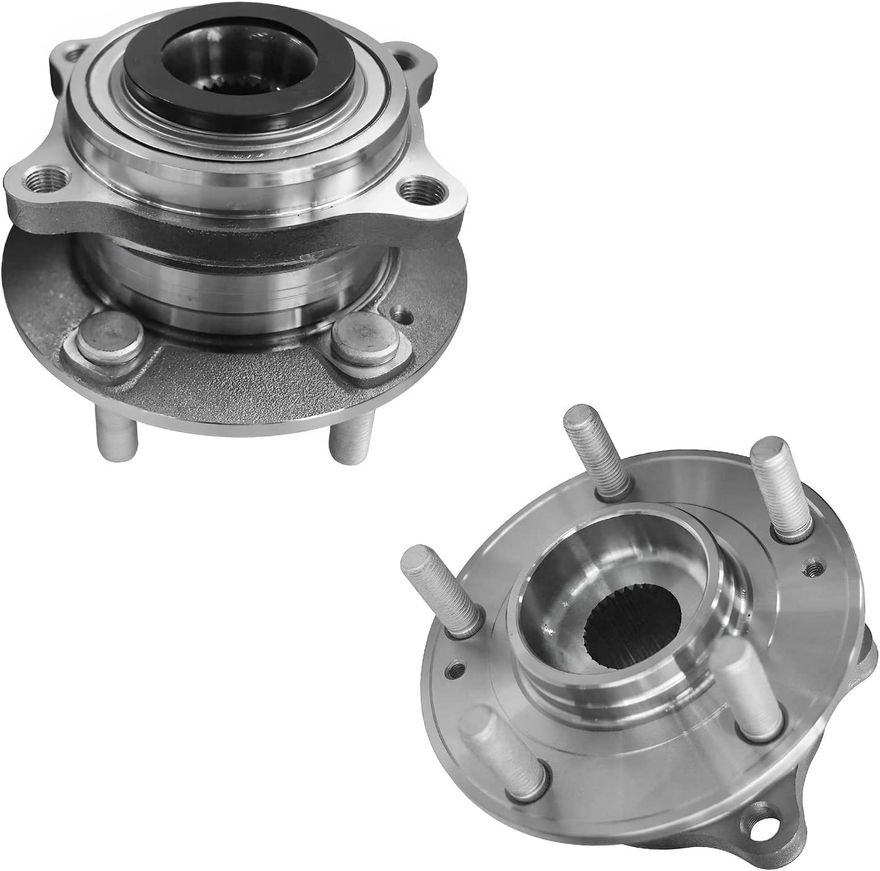 Front Wheel Hub and Bearings - 513374 x2