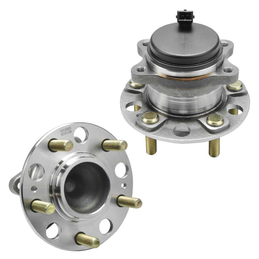 Rear Wheel Hub and Bearings - 512553 x2