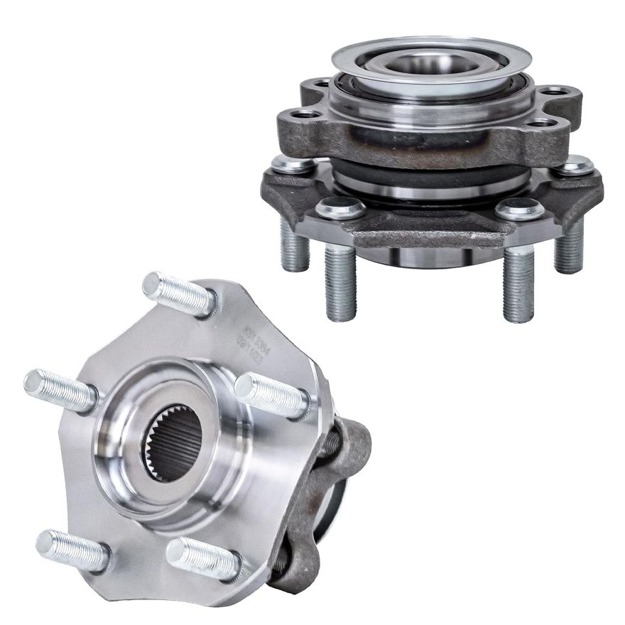 Front Wheel Hub and Bearing - 513364 x2