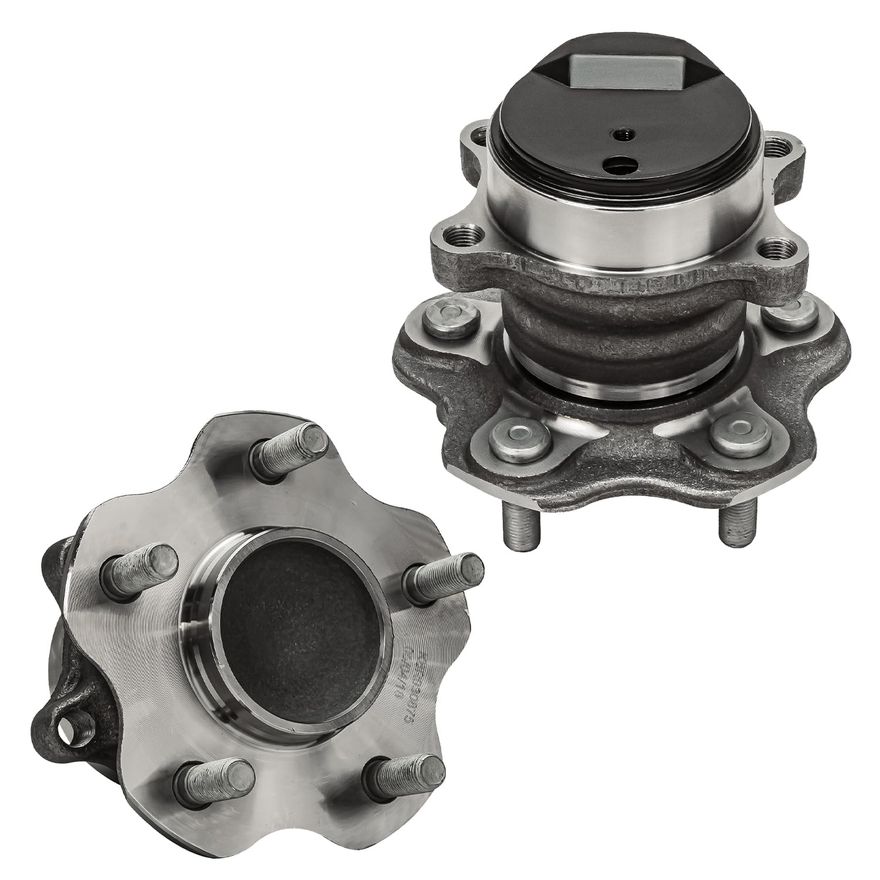 Rear Wheel Hub and Bearing - BR930875 x2