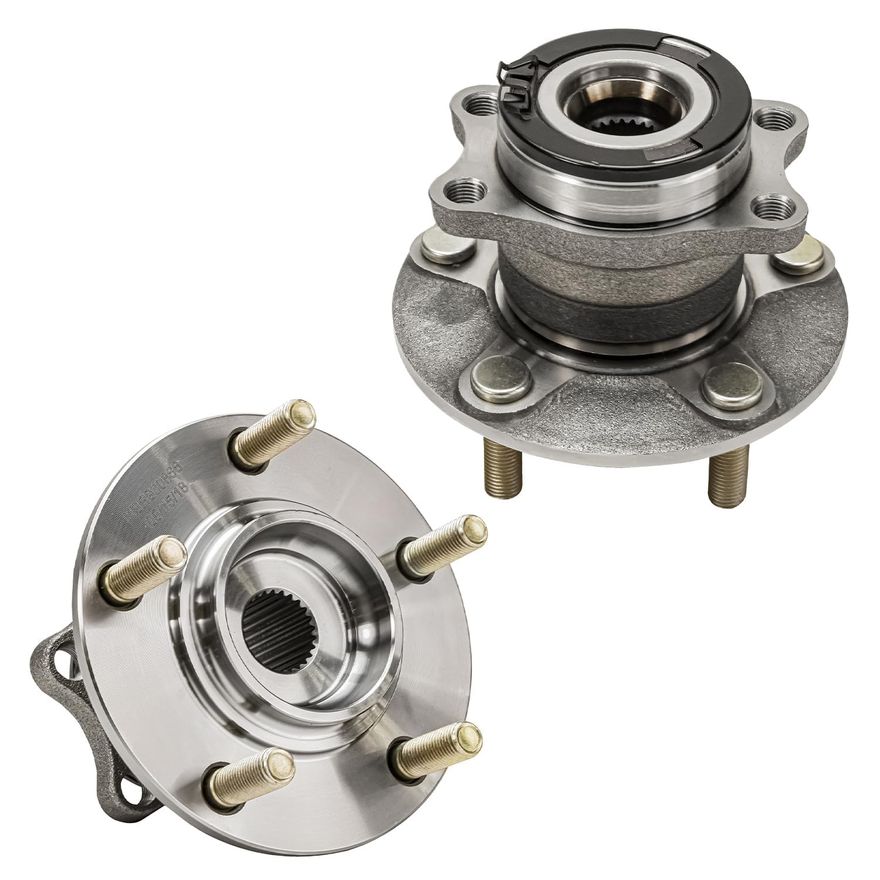 Rear Wheel Hub and Bearing - BR930866 x2
