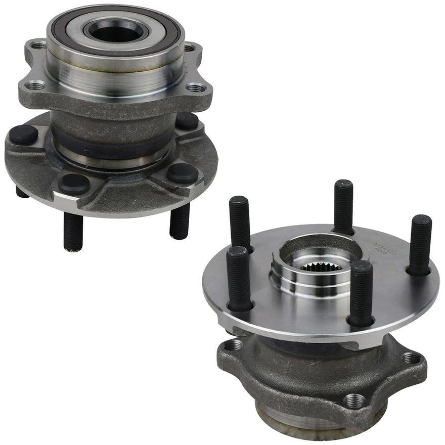 Main Image - Rear Wheel Hub and Bearings