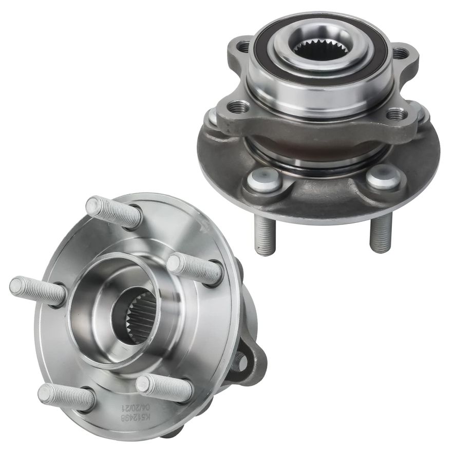 Main Image - Front Wheel Hub and Bearings