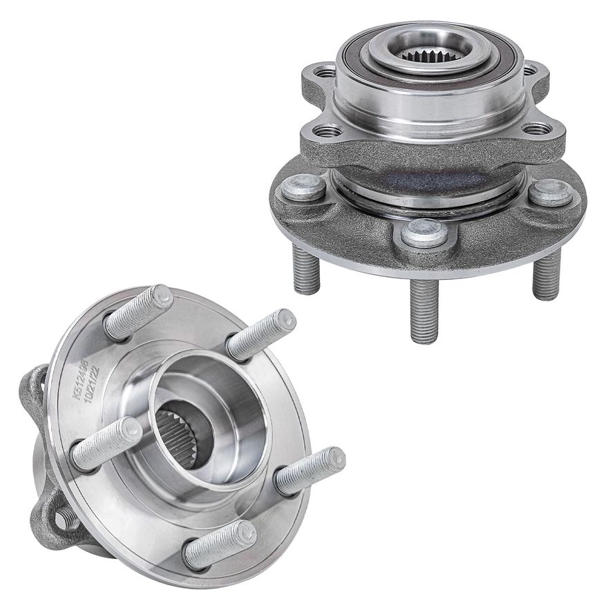 Main Image - Front Wheel Hub and Bearings
