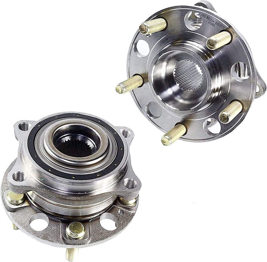 Main Image - Rear Wheel Hub and Bearings