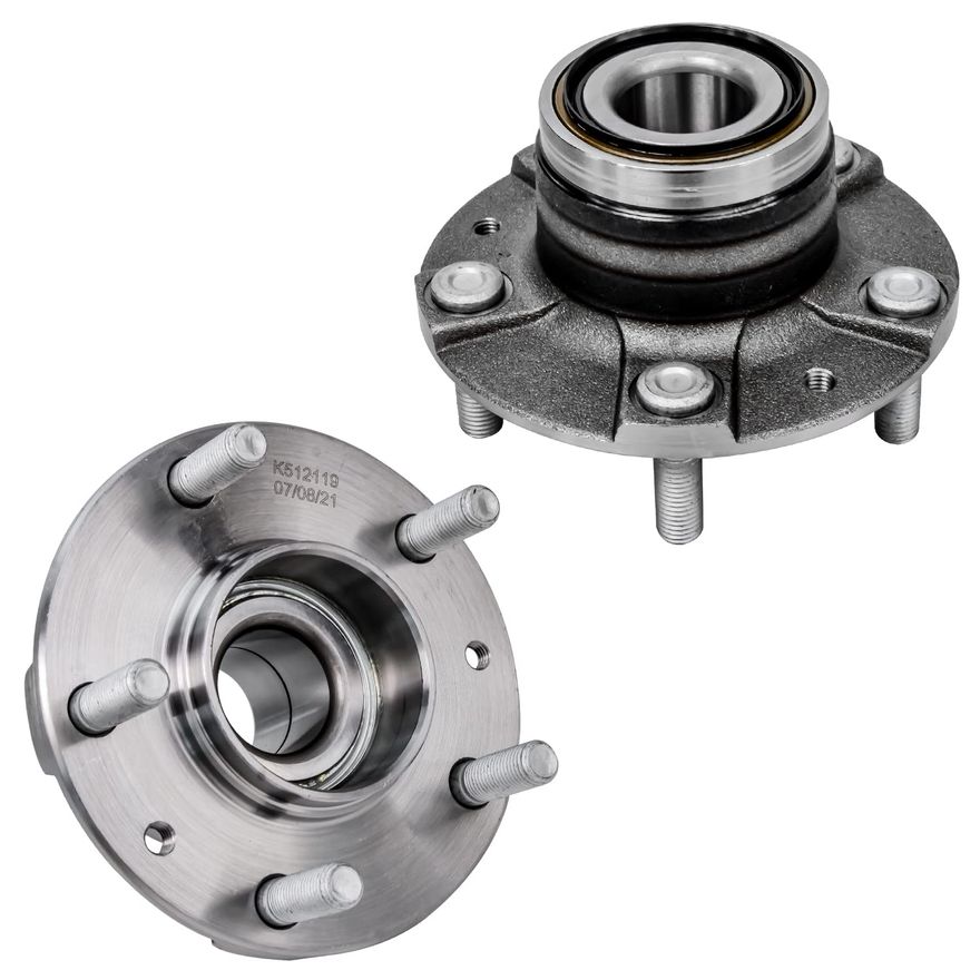 Main Image - Front Wheel Hub and Bearings