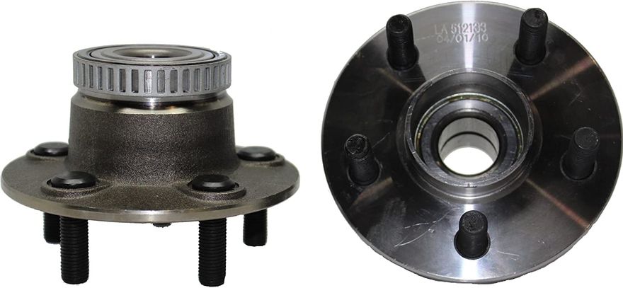 Rear Wheel Hub and Bearings - 512133 x2