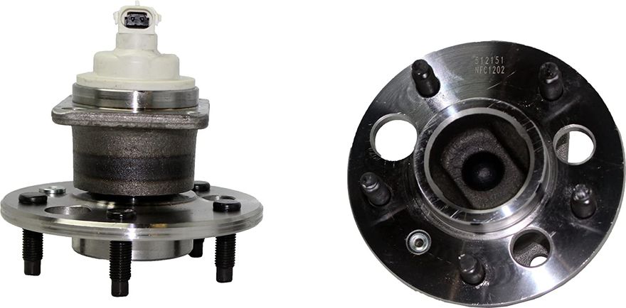 Main Image - Rear Wheel Hub and Bearings