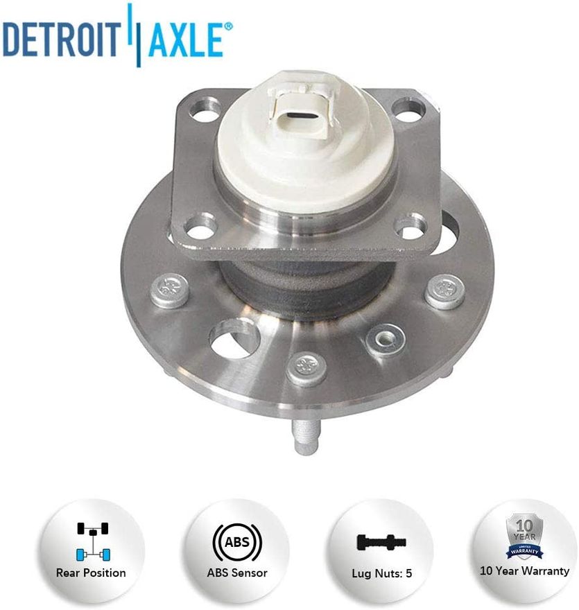 Front Wheel Hub Bearing For Pontiac Grand Am (1999–2005) – Left Or Right, ABS Included