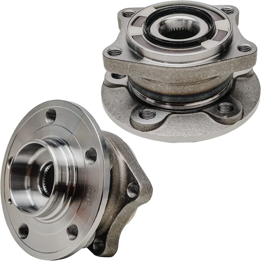 人気大割引 Rear XC70 Volvo 2004 Wheel (Pair) Bearings and Hub ラウンド用品・アクセサリー