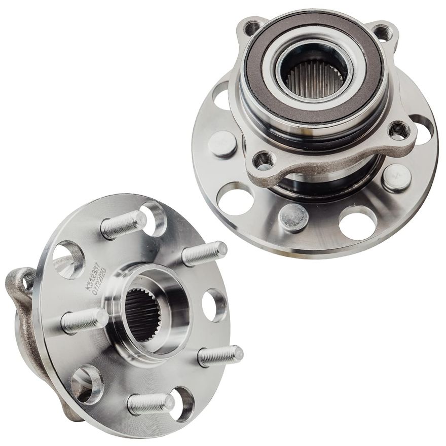 Main Image - Rear Wheel Hub and Bearings