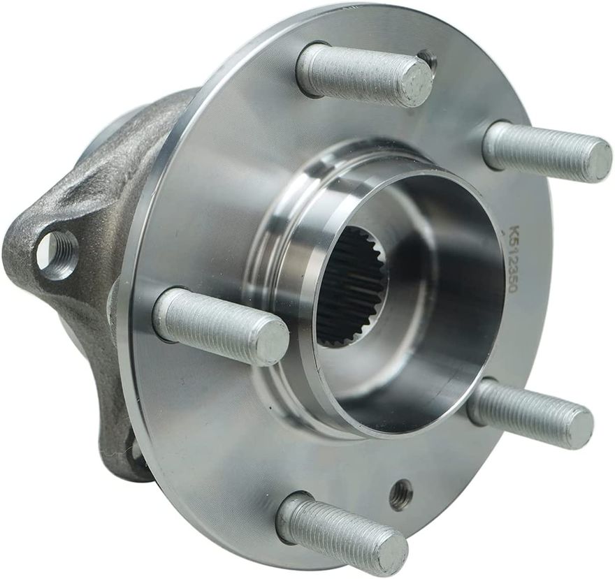 Rear Wheel Hub and Bearings - 512350 x2