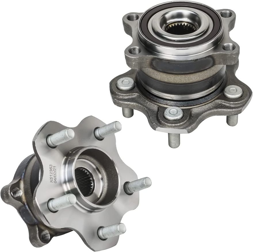 Main Image - Rear Wheel Hub and Bearings