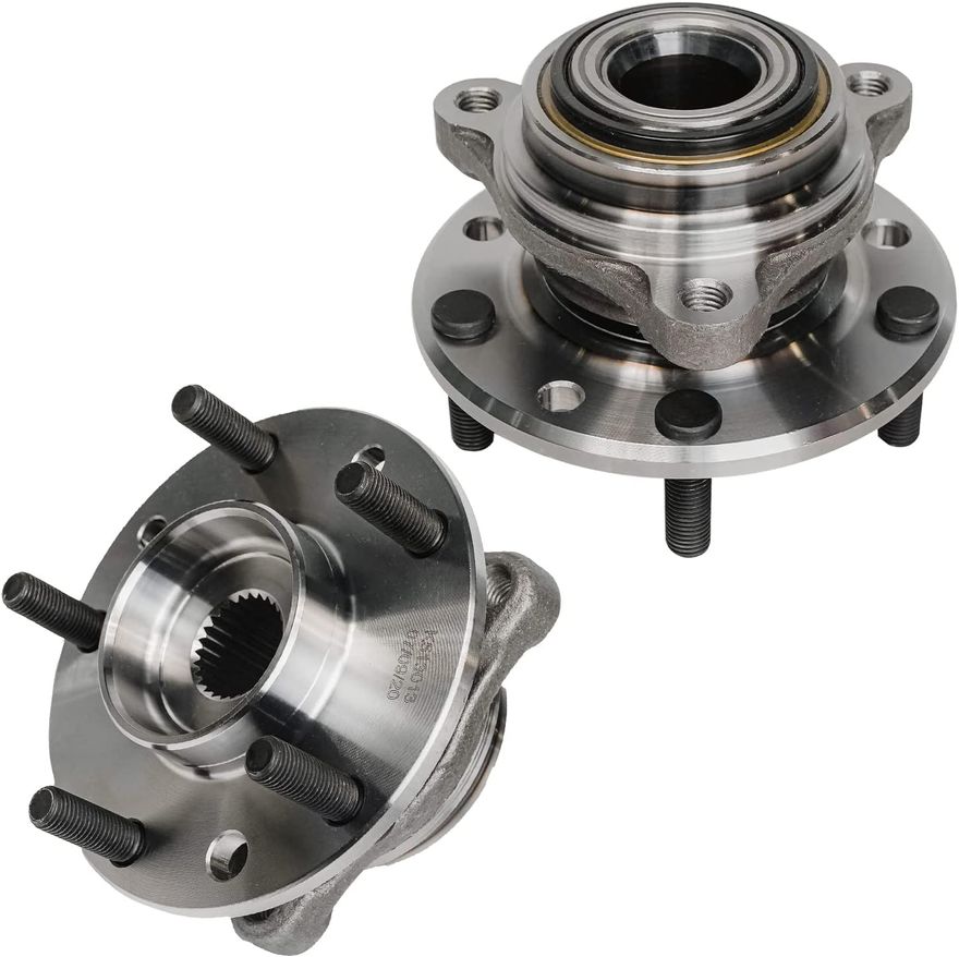 Main Image - Front Wheel Hub and Bearings