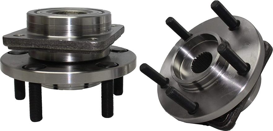 Front Wheel Hub and Bearings - 513074 x2