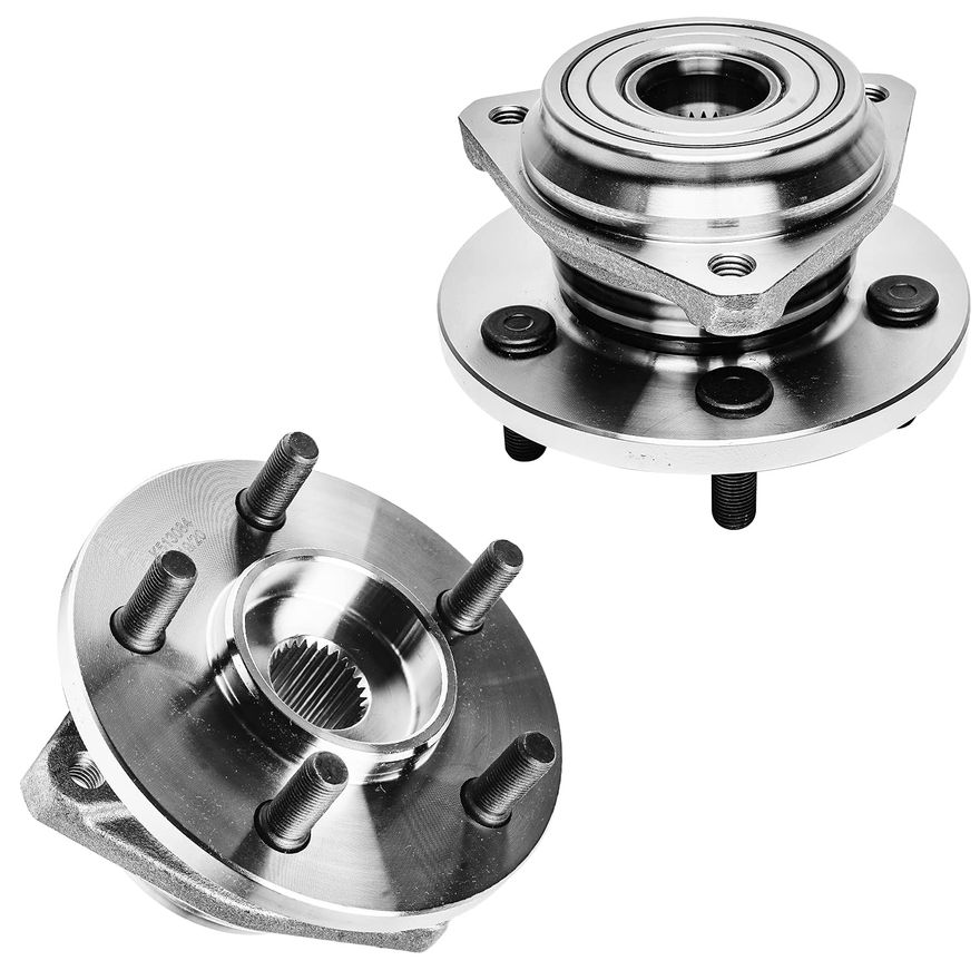 Front Wheel Hub and Bearing - 513084 x2