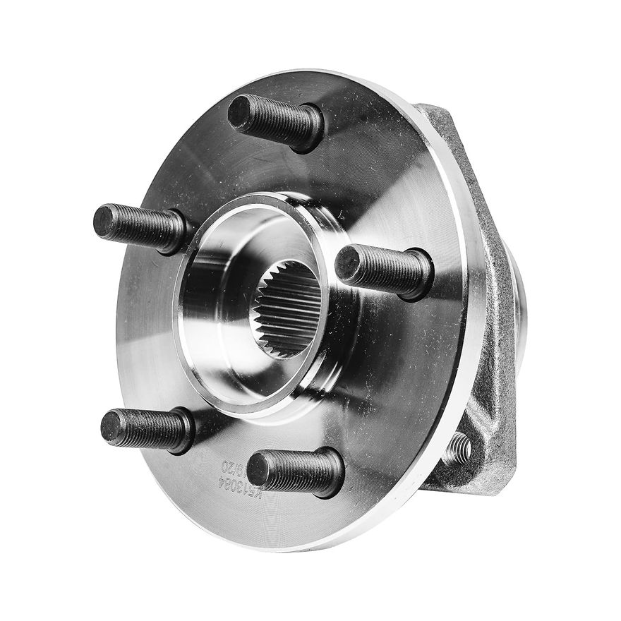 Front Wheel Hub and Bearings (Pair)