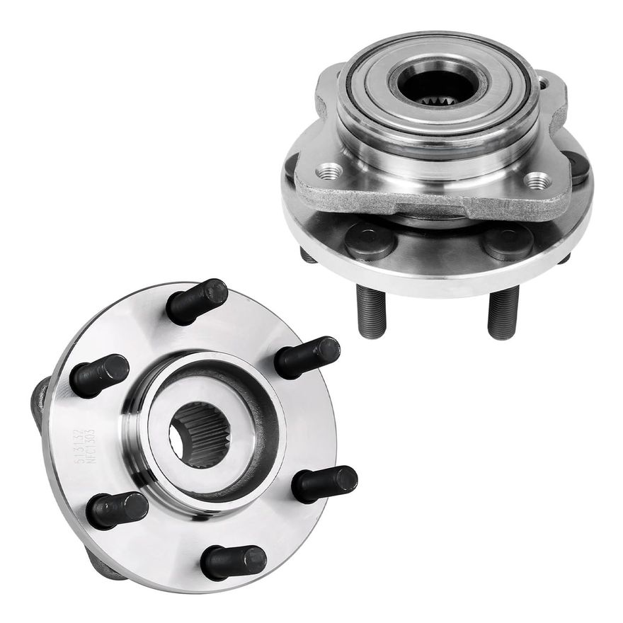 Main Image - Front Wheel Hub and Bearings