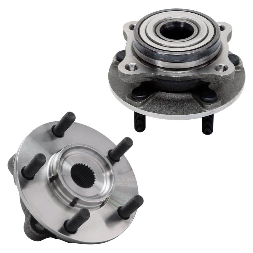 Main Image - Front Wheel Hub and Bearings